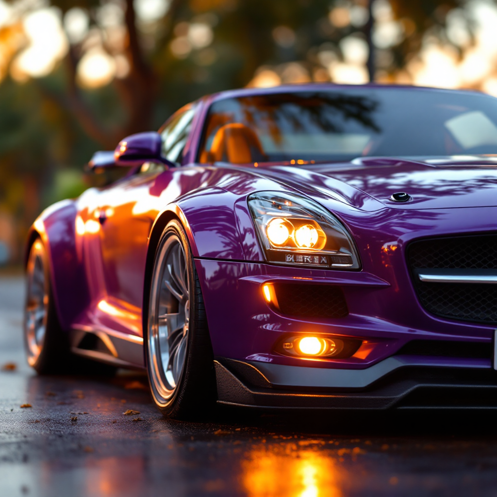 Luxury Sports Car - AI Generated